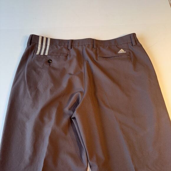 Adidas Climacool Golf Pants size 38X30 Mens Brown Vented Performance Pant - Picture 5 of 7